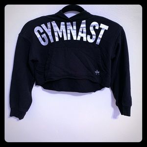Justice Gymnast Crop Hoodie